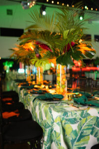 Bar Mitzvah Theme at Candela La Brea | Tropical Forest Theme