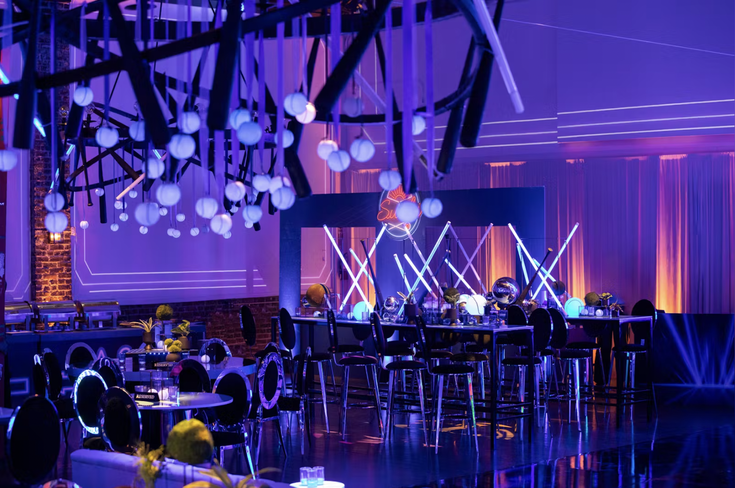 Baseball Bar Mitzvah Theme Ballroom at Candela La Brea