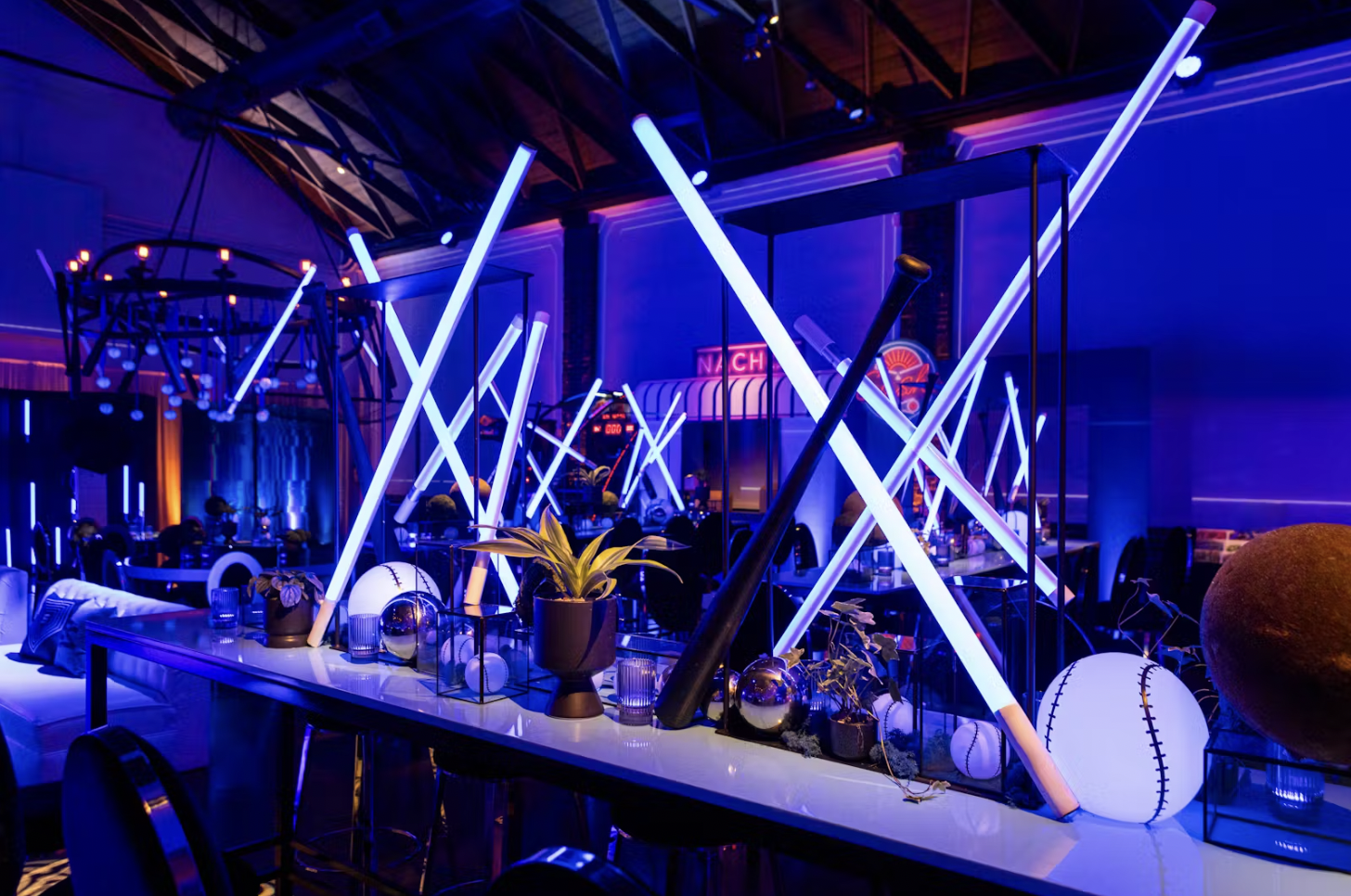 Baseball Bar Mitzvah Theme at Candela La Brea