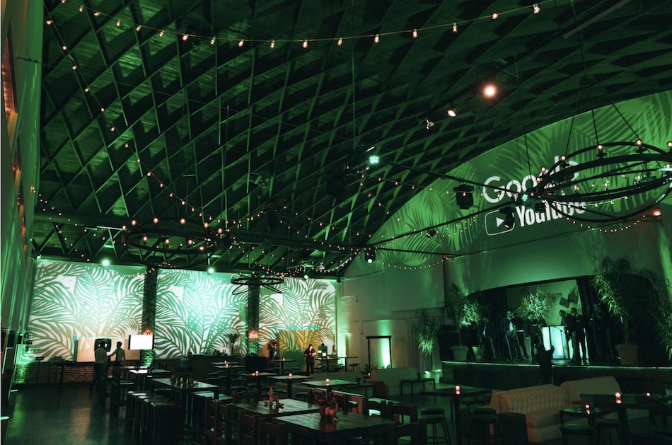 Event Venue Near Mid City Los Angeles | Google and YouTube Party at Candela La Brea